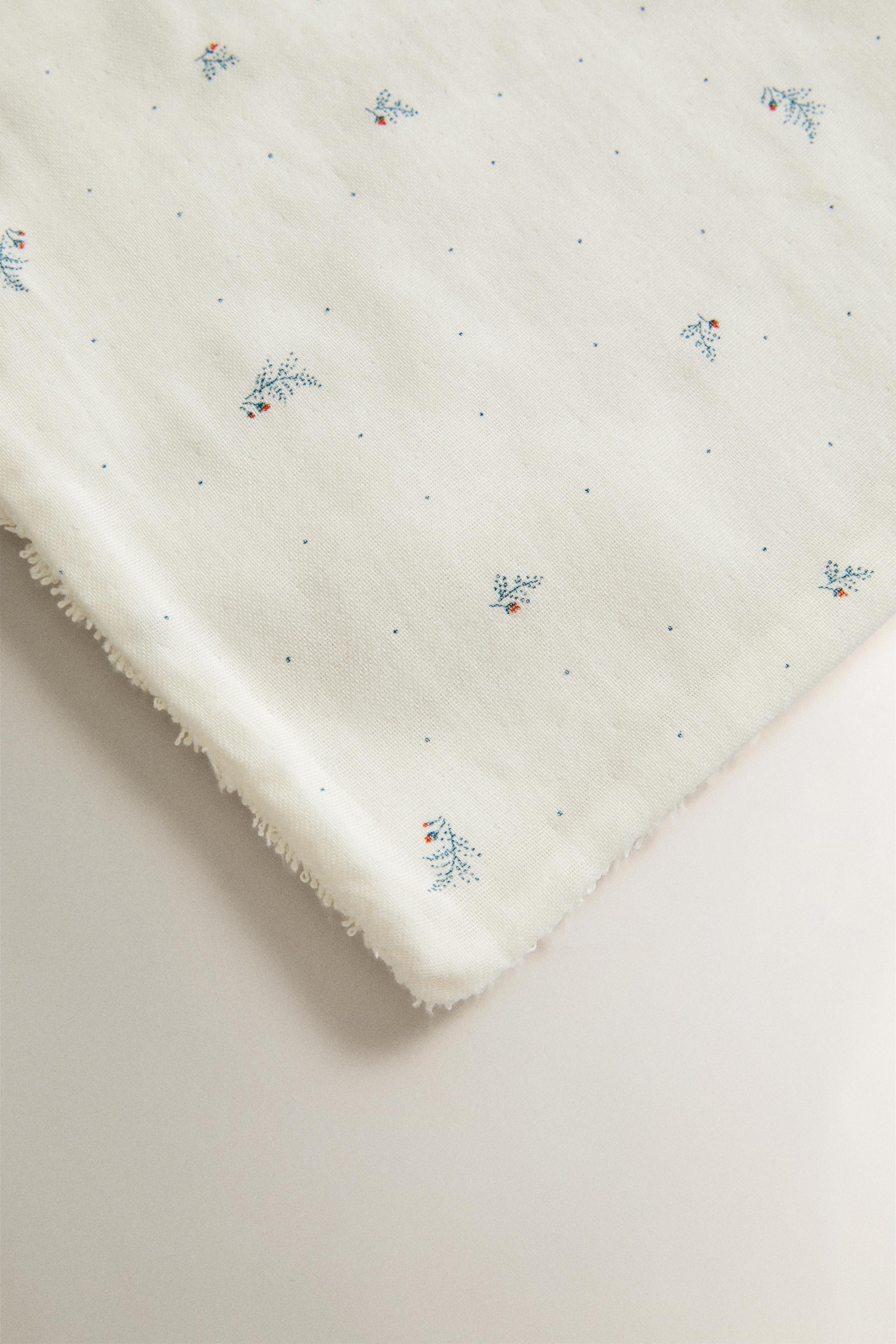 SERVIETTE DE BAIN BÉBÉ FLEUR